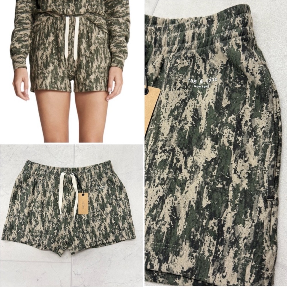 Rag & bone army multi city mini sweatshort